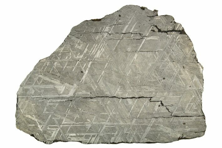 Etched Muonionalusta Meteorite Slice ( g) - Sweden #316722